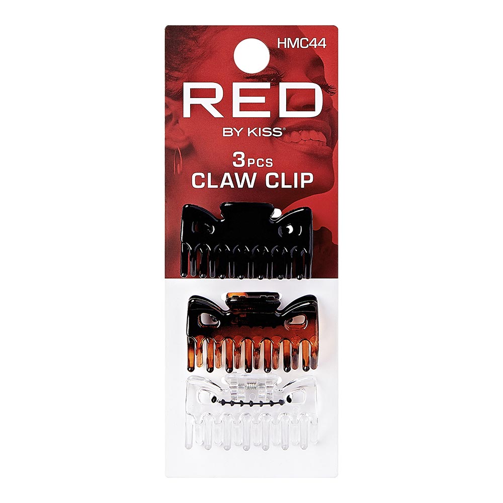 Red By Kiss Hair Claw Clip Small 2 pcs