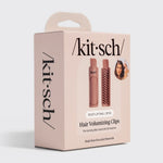 Kitsch Kitsch Hair Volumizing Clip 2pc Set - Terracotta