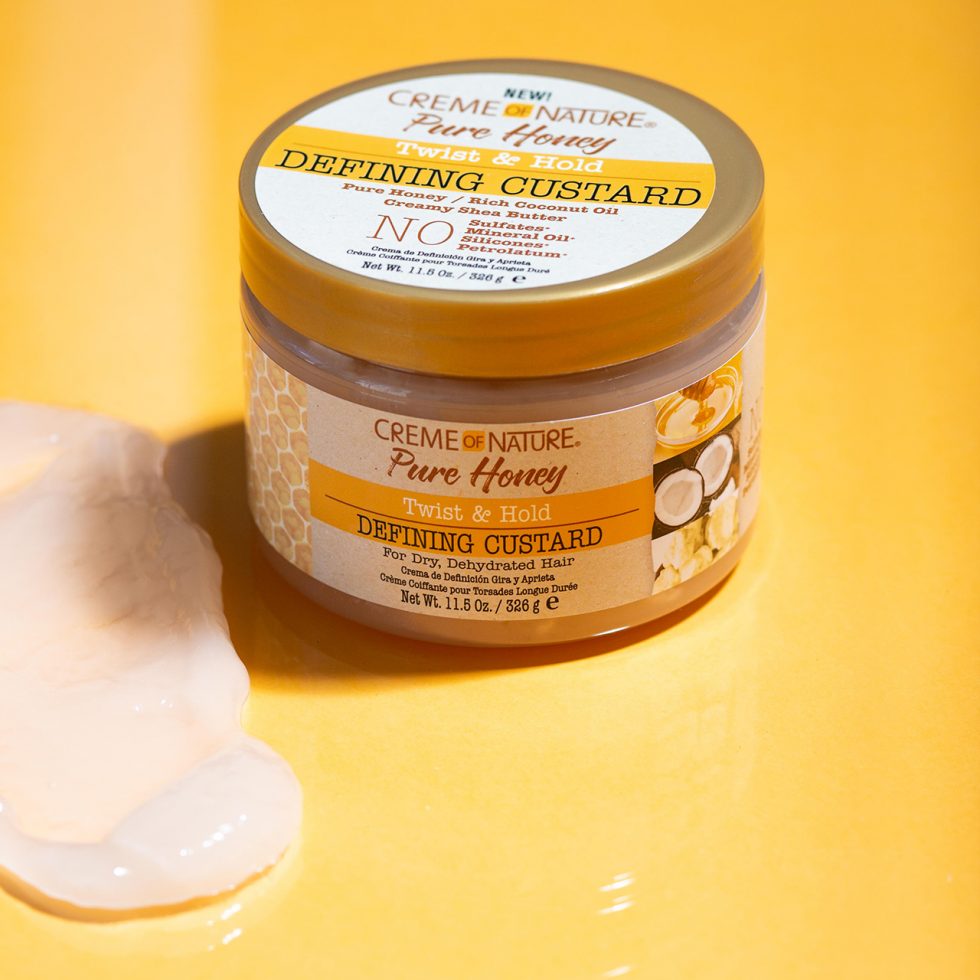 Creme of Nature Pure Honey Twist & Hold Defining Custard 326g