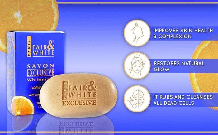 Fair & White Exclusive Vitamin C Exfoliating Soap 200g