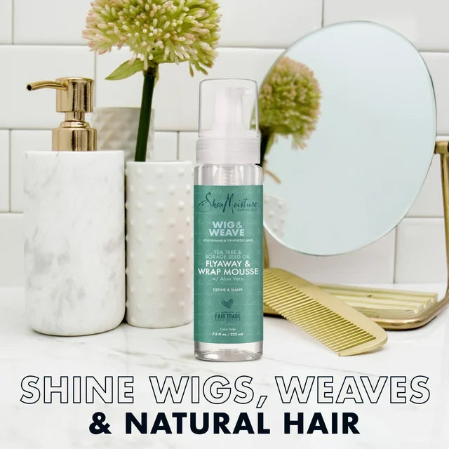 Shea Moisture Mousse Tea Tree and Borage Seed Oil 222ml