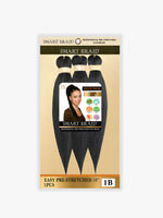 Smart Braid Pre-Stretched Braiding Hair 16" – 3X Pack