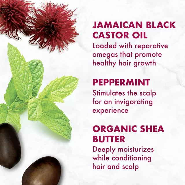 Shea Moisture Jamaican Black Castor Oil Set Strengthening Shampoo 384ml & Conditioner384ml