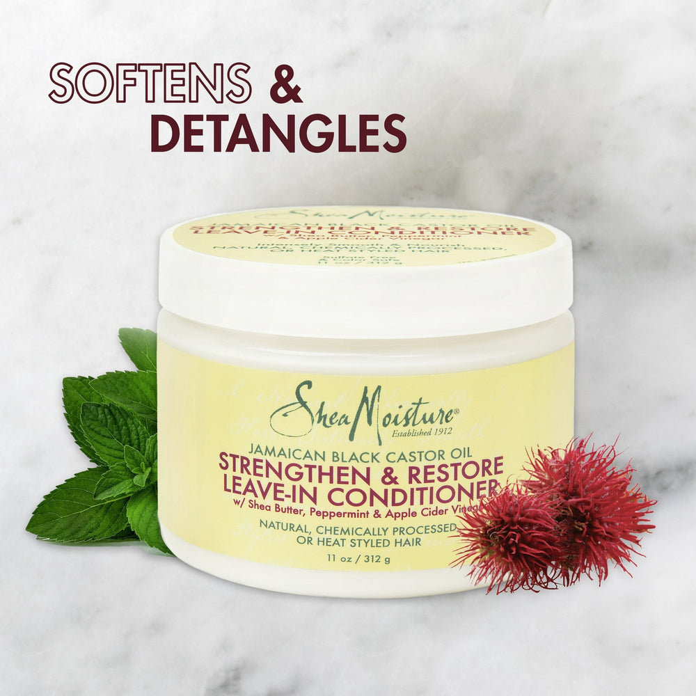 Shea Moisture Jamaican Black Castor Oil Strengthen and Restore Leave-in Conditioner 340g