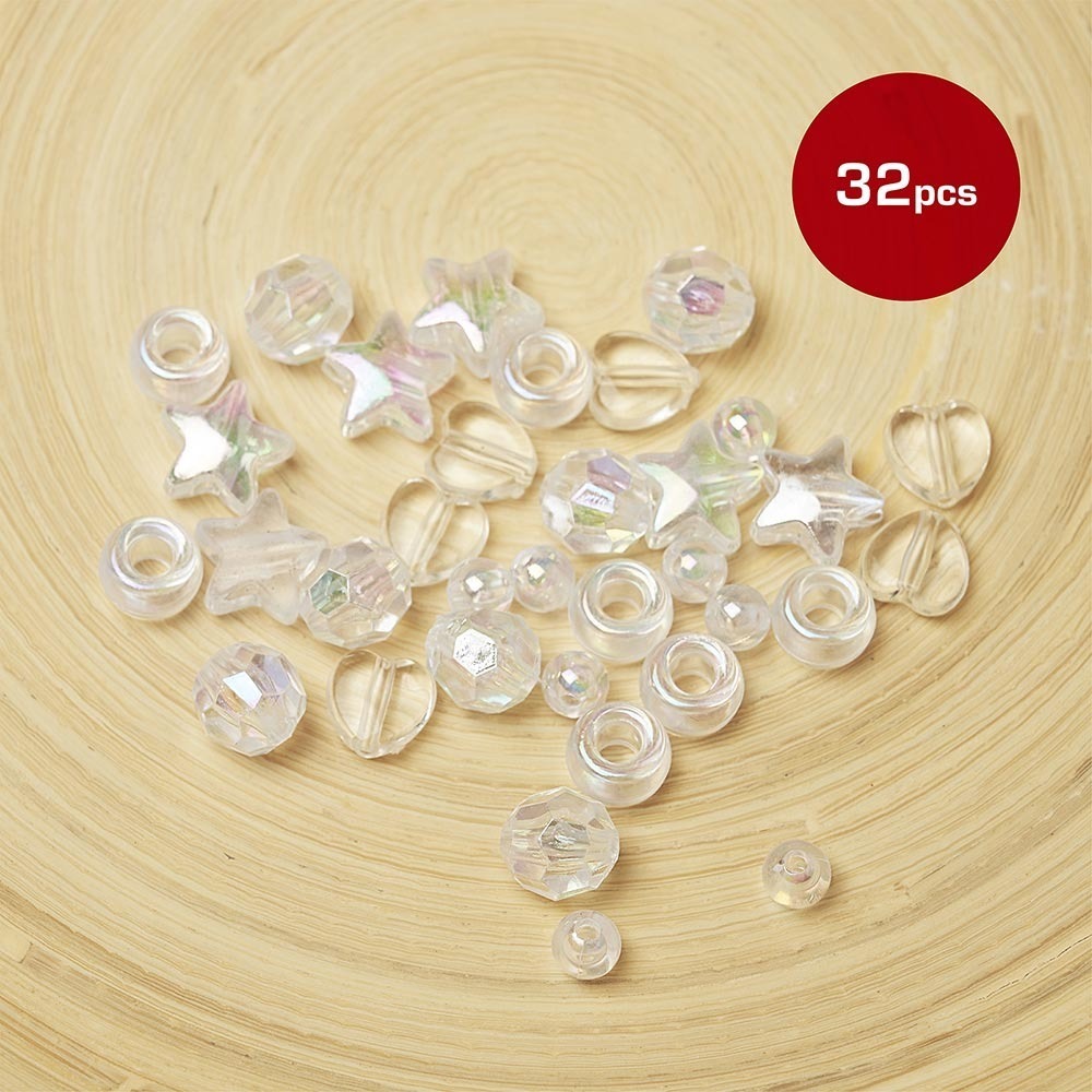 Red By Kiss X-Large Hair Beads