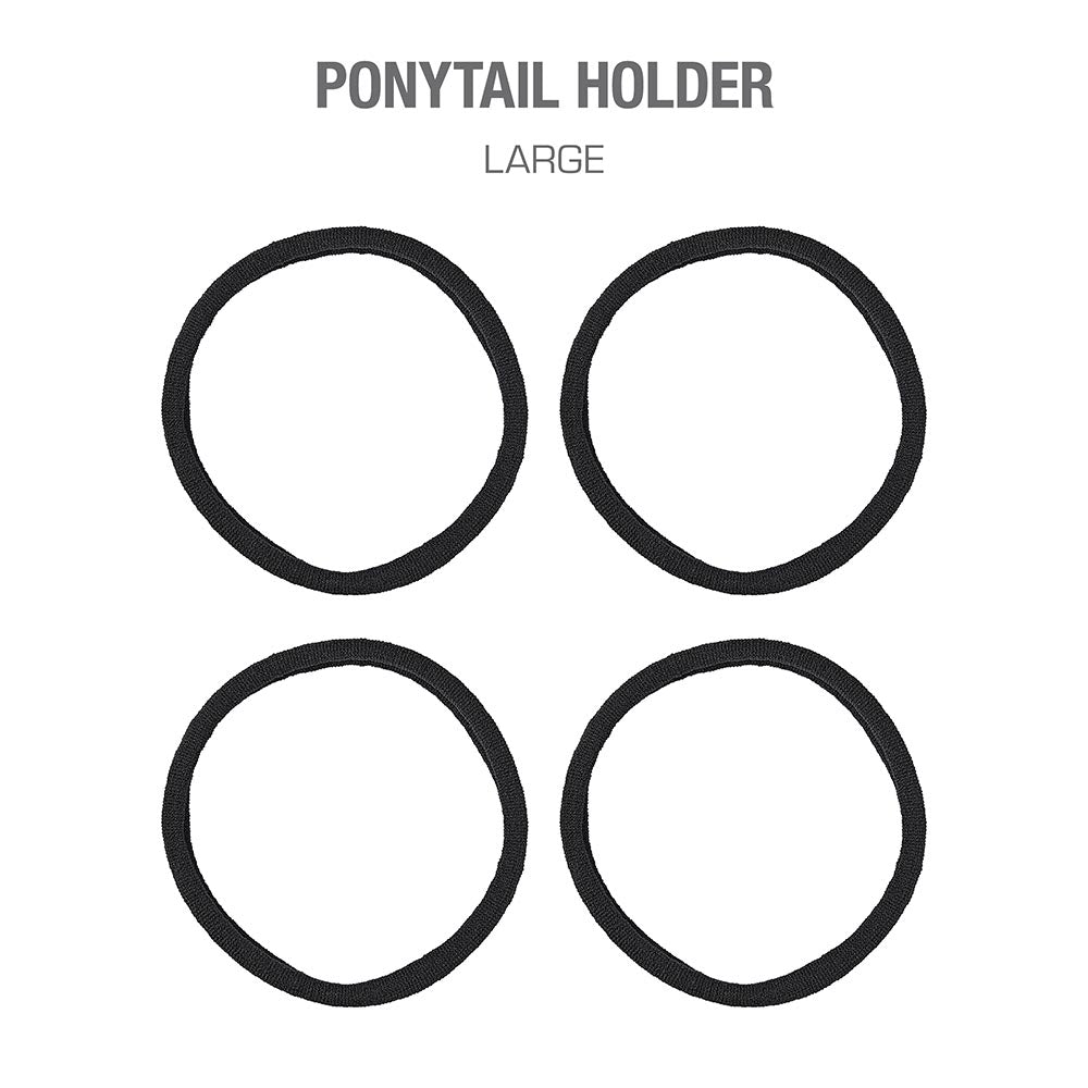 Red By Kiss Ponytail Holder Large Black