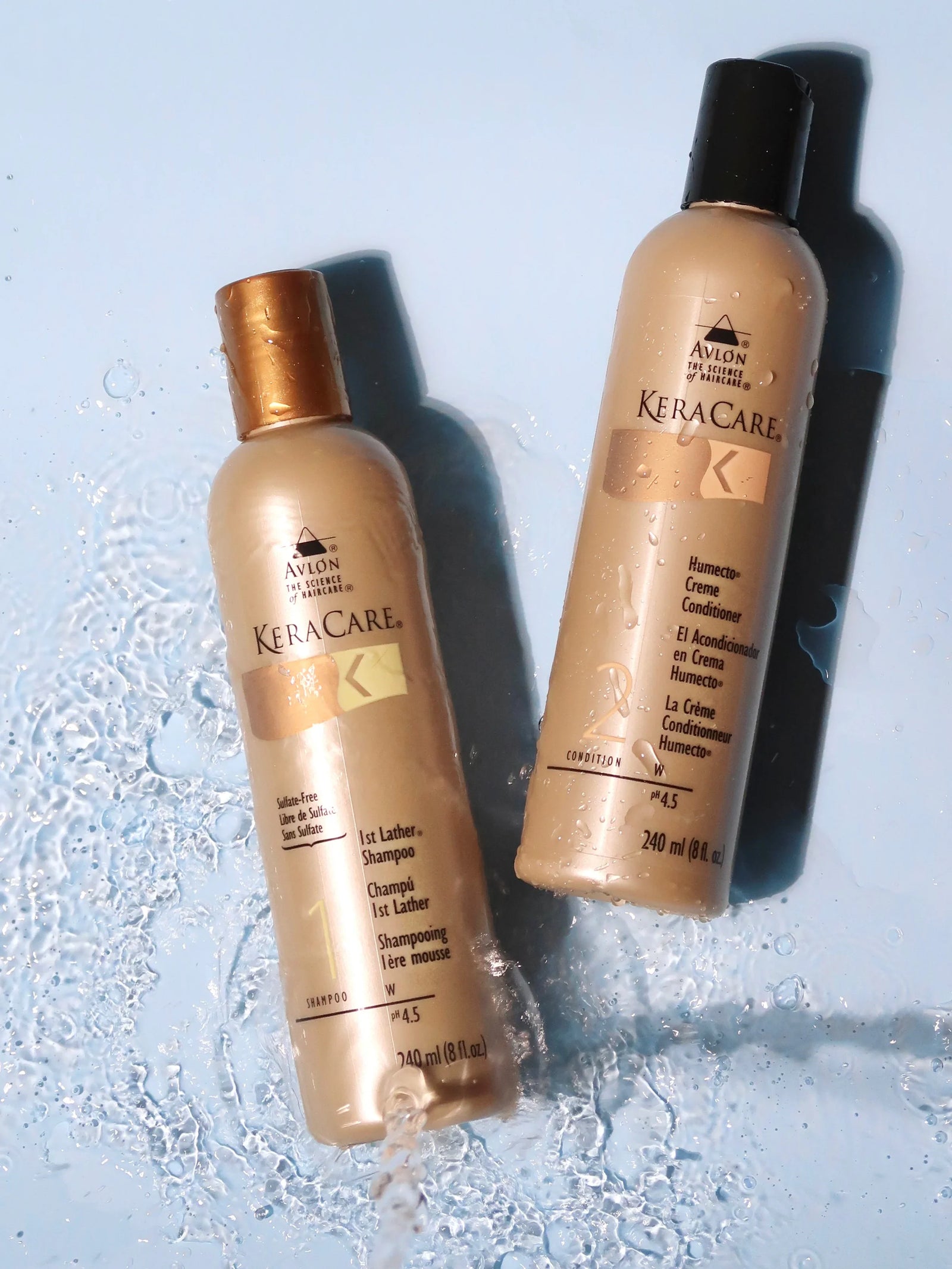 KeraCare 1st Lather Sulfate Free Shampoo 240ml/8oz