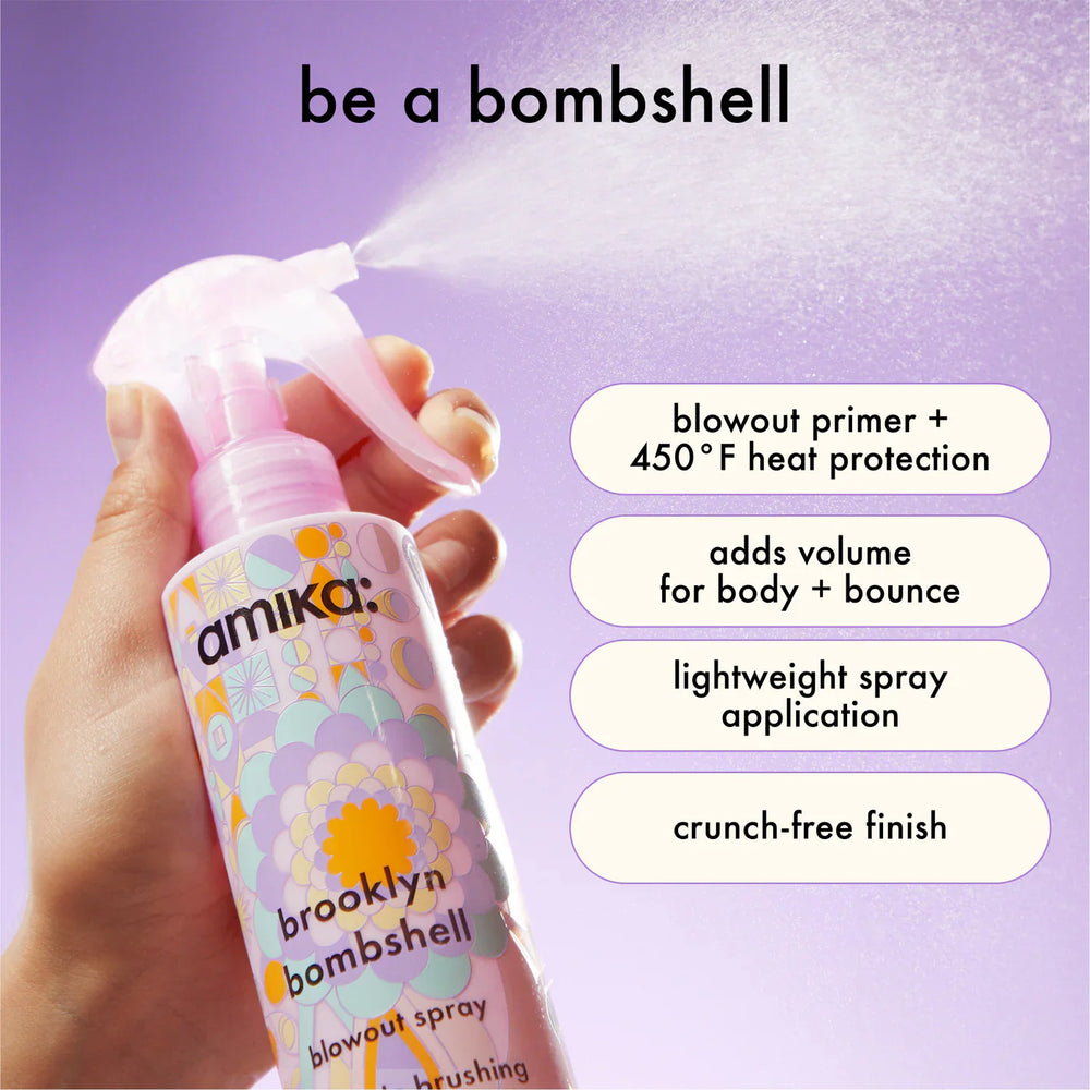 Amika Brooklyn Bombshell Blowout & Blow Dry Spray