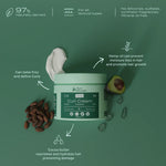 KURL KITCHEN Moisturising and curl defining avocado Curl Cream 350ML