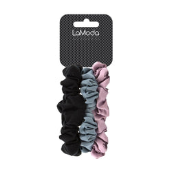 LA MODA HAIR SCRUNCHIES SET OF 3