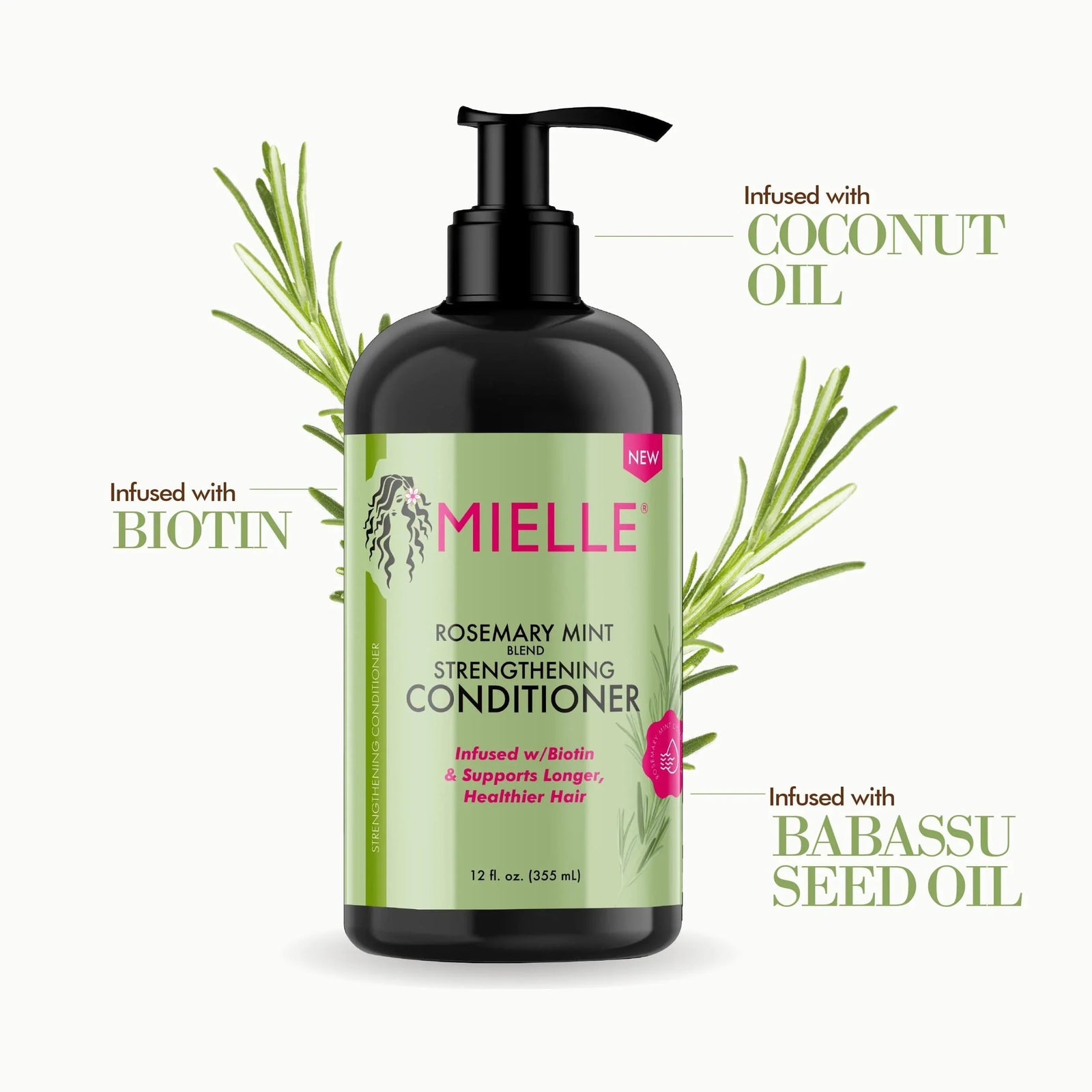 Mielle Rosemary Mint Strengthening Conditioner 355ml/12oz