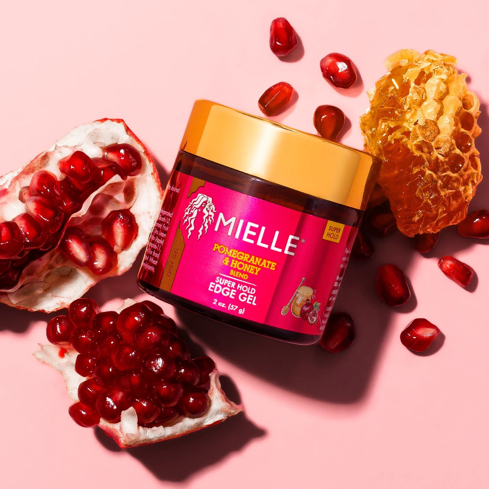 Mielle Pomegranate & Honey Super Hold Edge Gel 57g