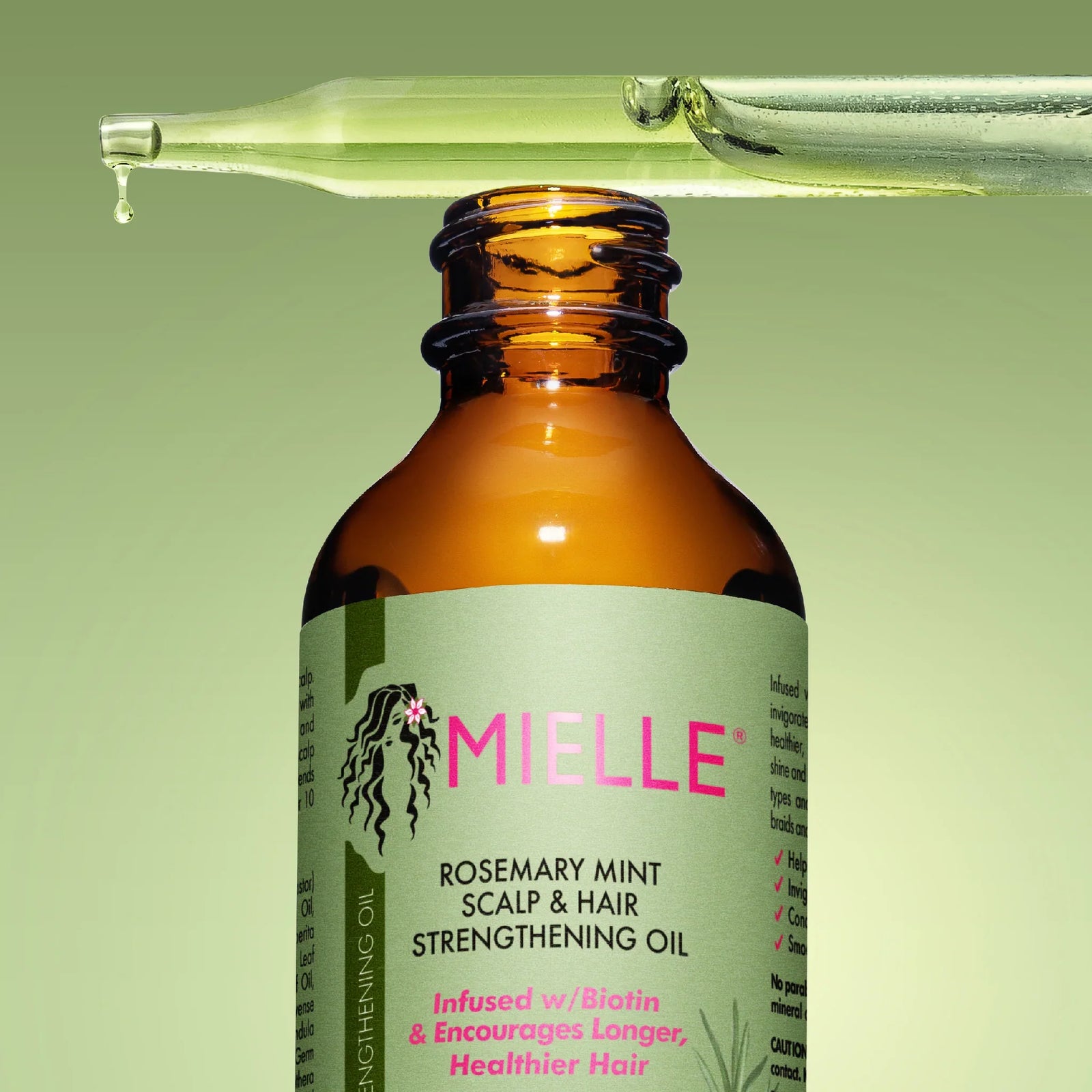 Mielle Rosemary Mint Scalp & Hair Strengthening Oil 59ml/2oz