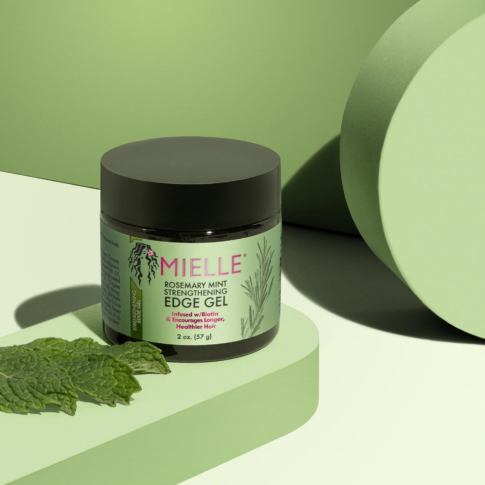 Mielle Rosemary Mint Hair Strengthening Edge Gel 57g/2oz