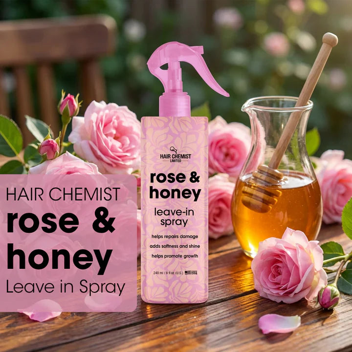 Hair Chemist Rose & Honey Leave in Spray 240ml/8oz