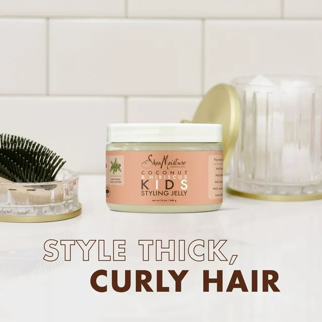 Shea Moisture Kids Coconut and Hibiscus Styling Gel Jelly 340g