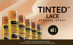 Ebin Tinted Lace Aerosol Spray Light Beige 80ml/2.7oz