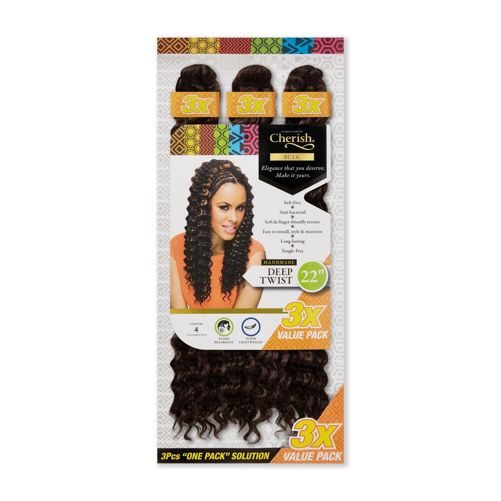 Cherish Ultimate Comfort Deep Twist Bulk 3X Pack 16"