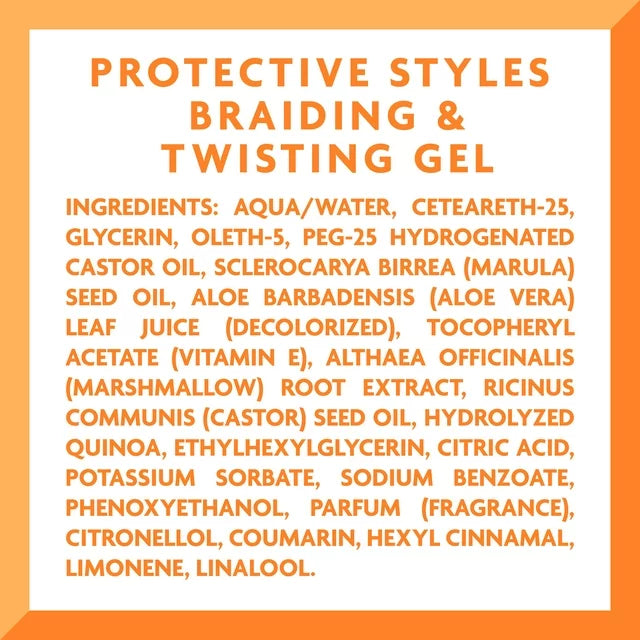 Cantu Protective Styles Braiding & Twisting Gel 227g/8oz