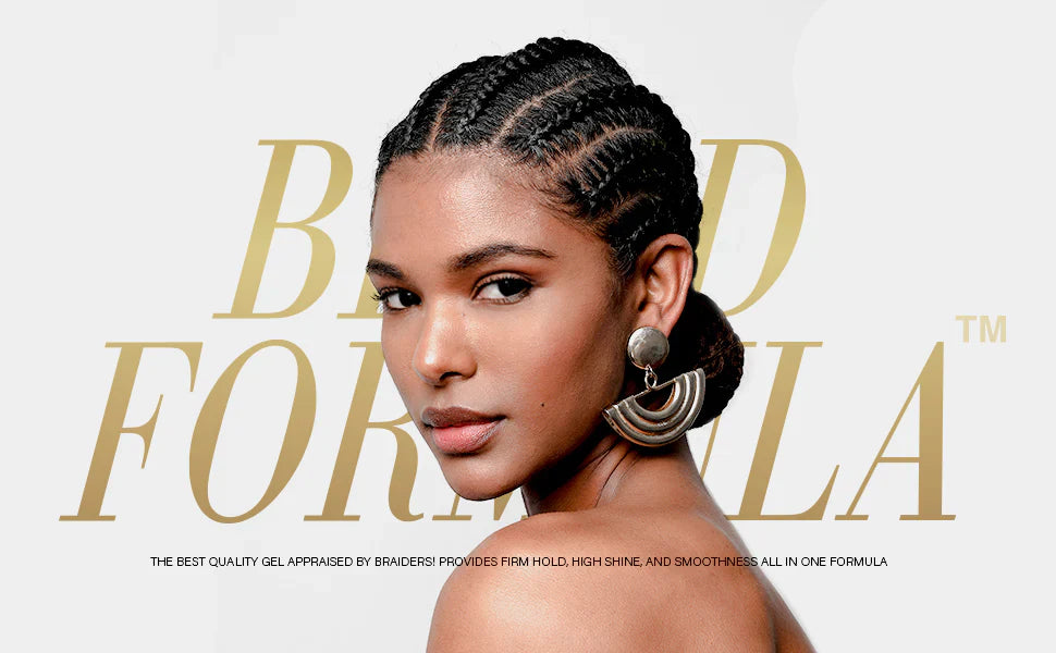 Ebin Braid Formula Sweet Almond Oil Setting Mousse Strengthening & Shine 80ml