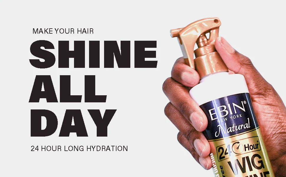 Ebin 24 Hour Argan Oil Wig & Weave Shine Spray 250ml