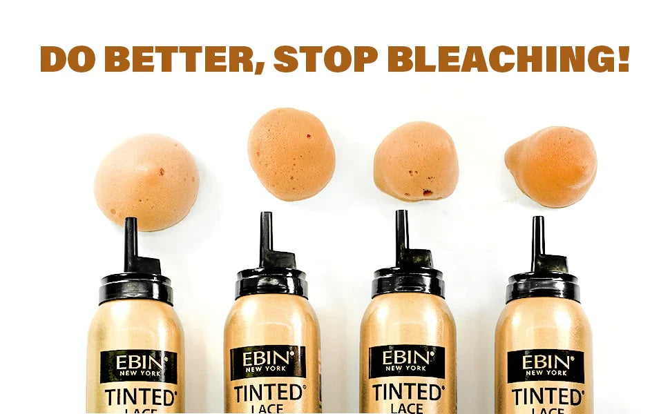 Ebin Tinted Lace Foaming Mousse Dark Brown 100ml/3.38oz