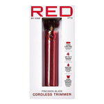 Red By Kiss Cordless Precision Blade Trimmer Red
