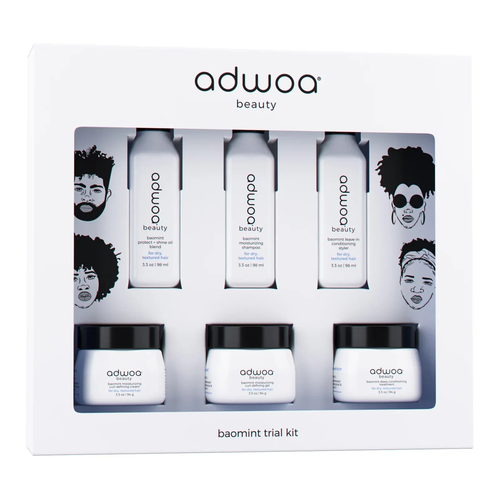 Adwoa Baomint Deluxe Trial Kit - Phase 1 Collection