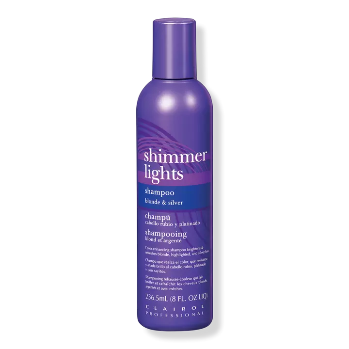 Clairol Shimmer Lights Shampoo for Blonde & Silver Hair 236ml