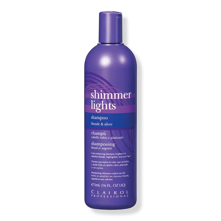 Clairol Shimmer Lights Shampoo for Blonde & Silver Hair 236ml