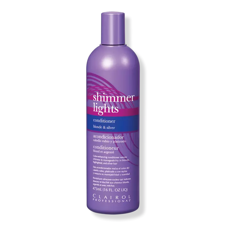 Clairol Shimmer Lights Conditioner for Blonde & Silver Hair 473ml