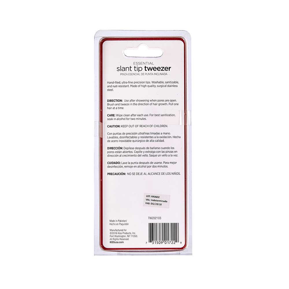 KISS NEW YORK Tweezer Slant Tip