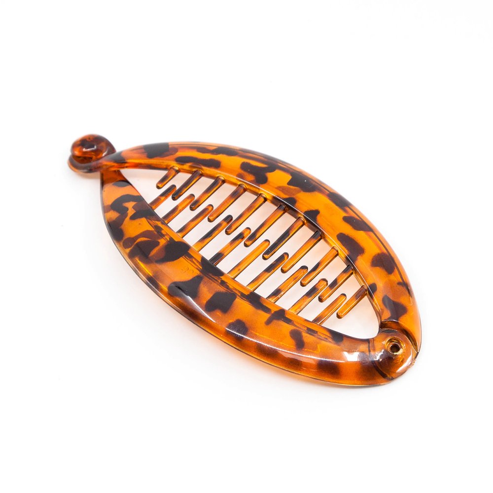 LA MODA TORTOISESHELL BANANA CLIP