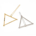 LA MODA METALLIC TRIANGLE CLIP