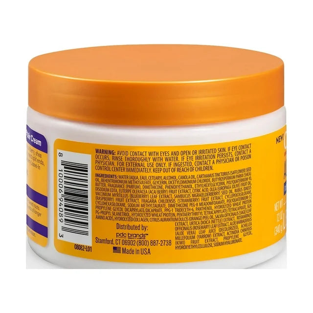 Cantu Revitalizing Leave-In Repair Cream with Acai Berry and Shea Butter 340g/12oz