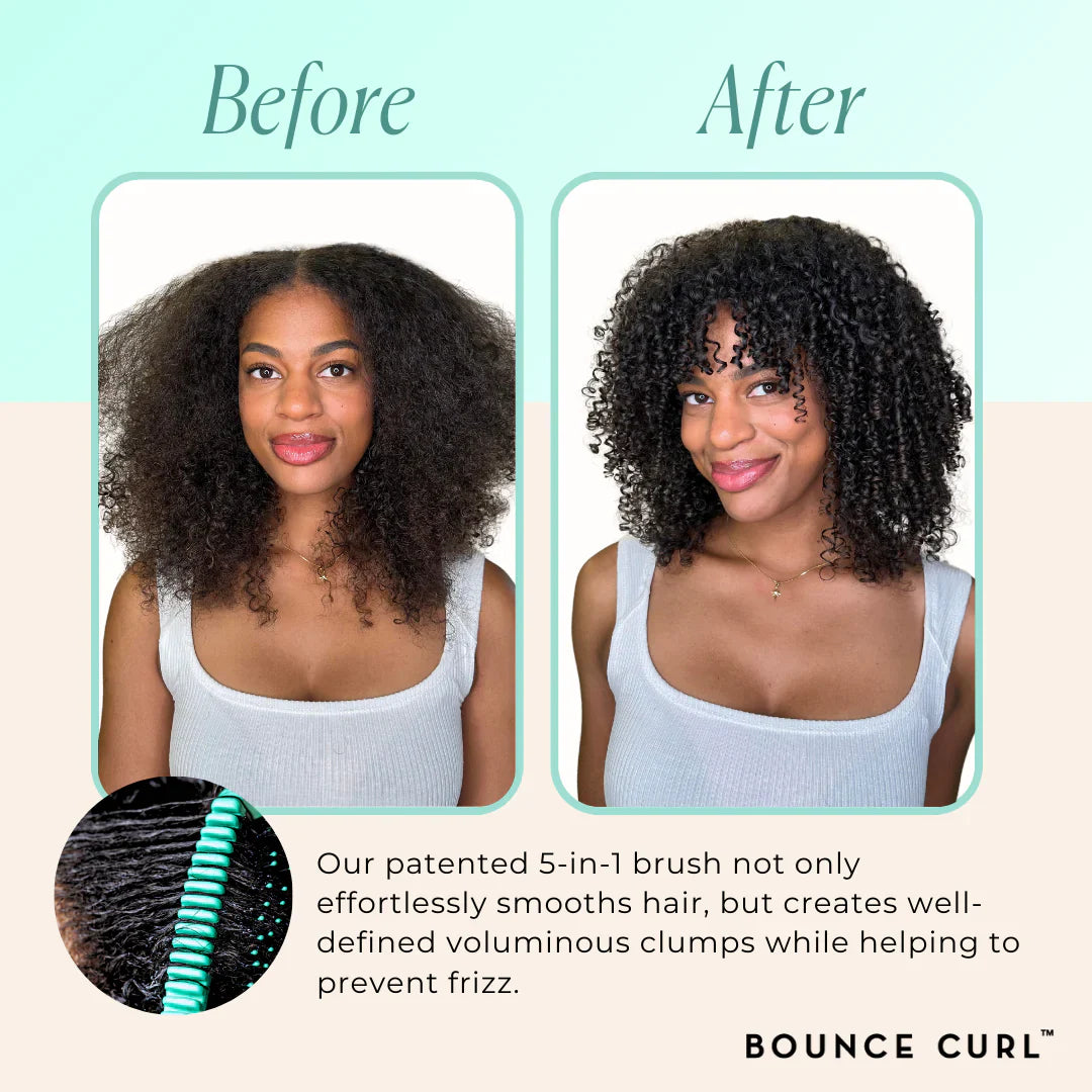 Bounce Curl Define Edgelift Brush Teal