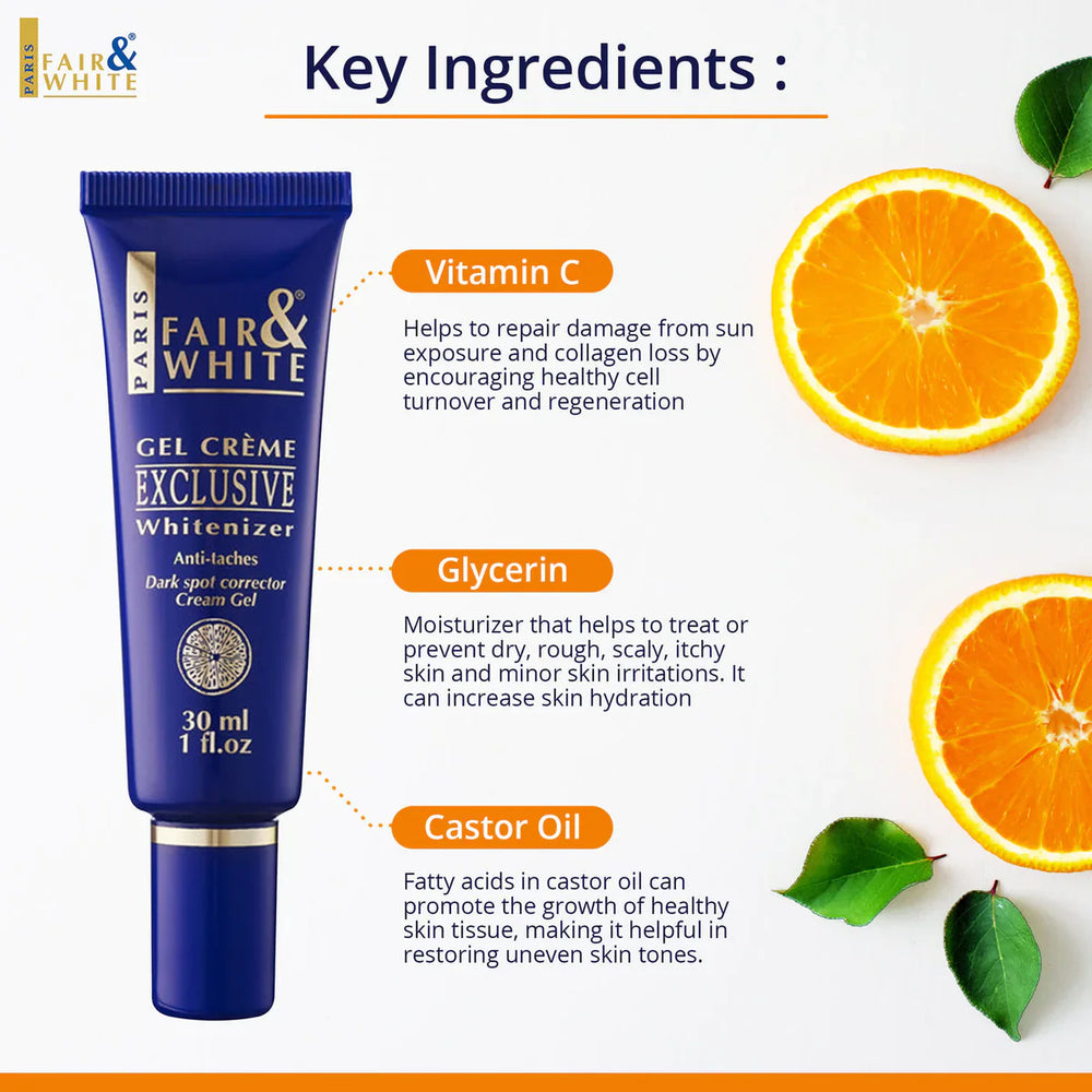 Fair & White Exclusive Vitamin C Gel Cream 30ml
