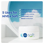 NIVEA SOFT  CREAM WHITE  JAR