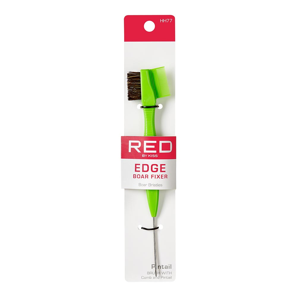 Red By Kiss Edge Boar Brush and Comb