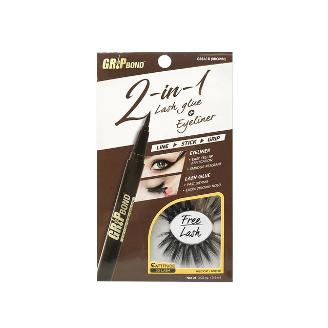 Ebin New York Grip Bond 2-in-1 Eyeliner Glue