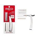 Red By Kiss Stainless Steel Hair Shaper with Guides