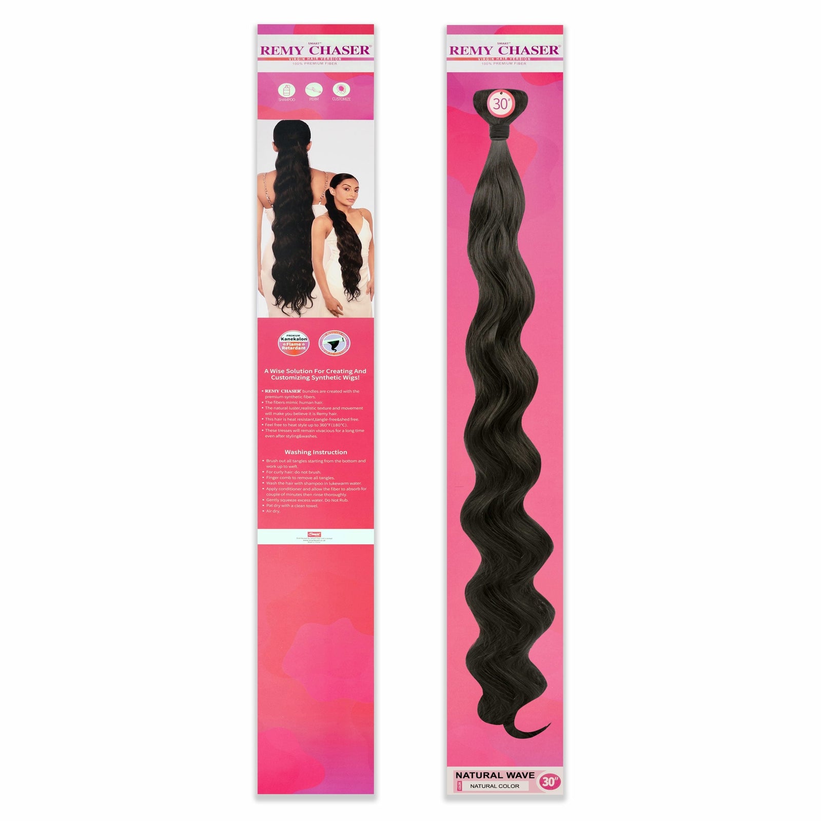 Remy Chaser Smart Premium Virgin Synthetic Natural Wave
