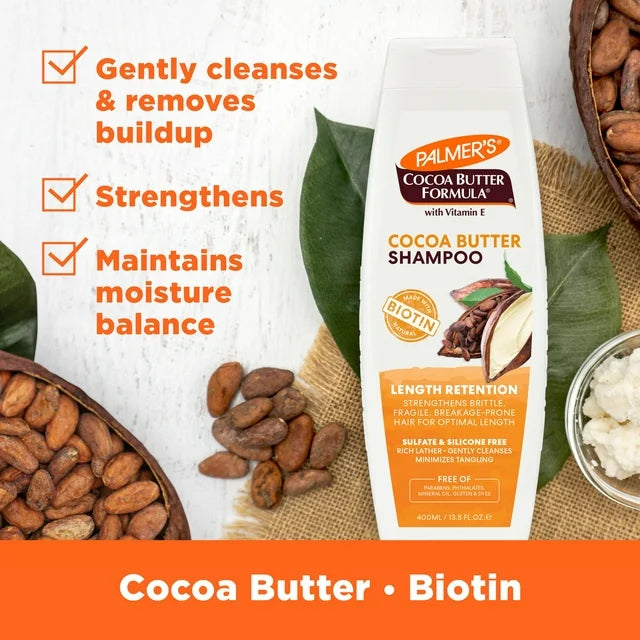 Palmer's Cocoa Butter Formula Length Retention Shampoo 400ml