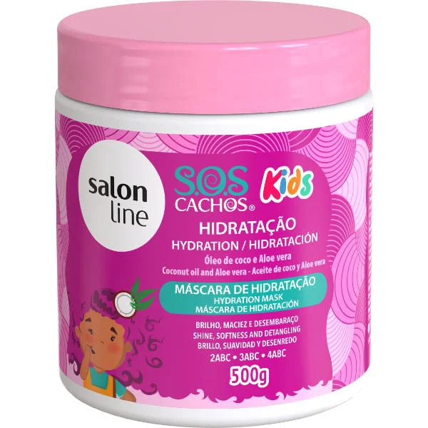 Salon Line Sos Cachos Kidsa Hydration Mask 500ml