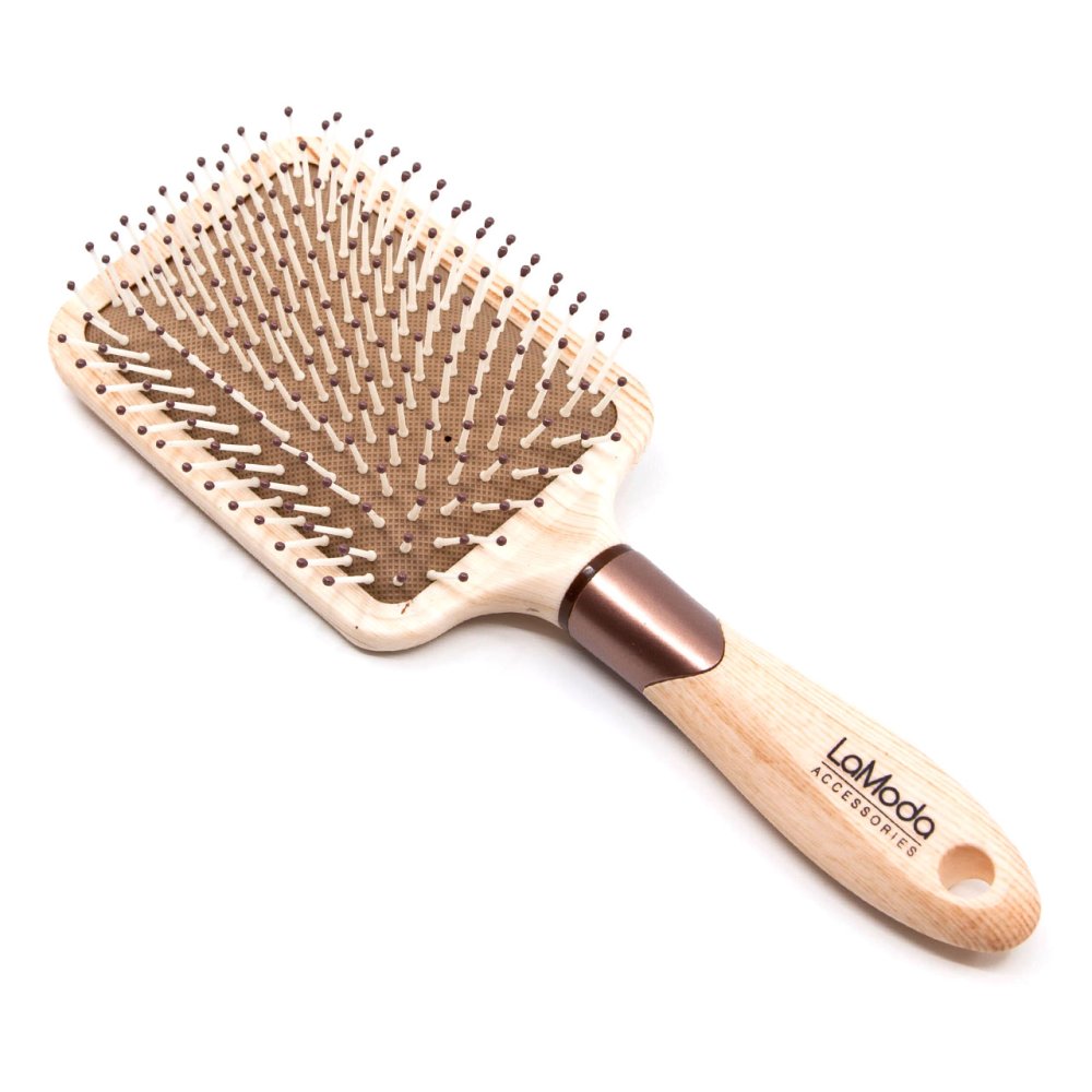 LA MODA BARE ESSENTIALS PADDLE BRUSH