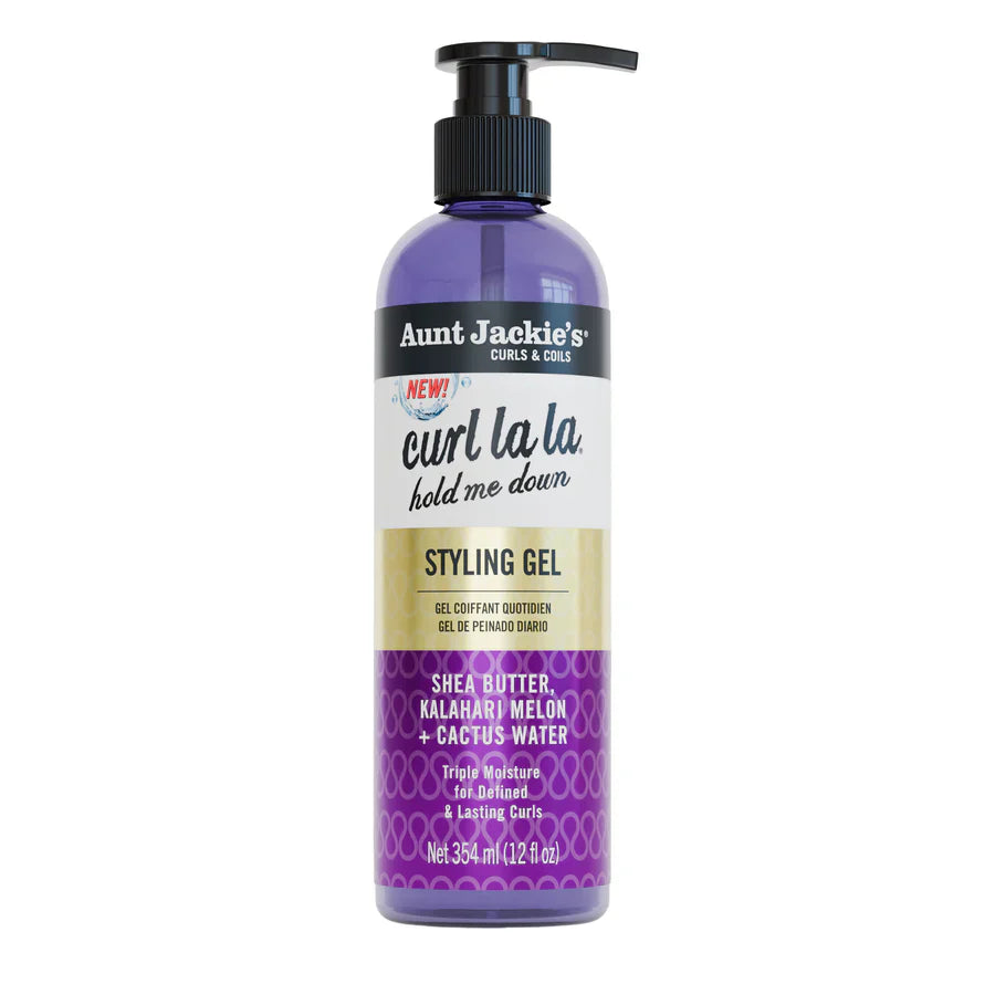 Aunt Jackie's Curls & coils Curl La La Hold Me Down Styling Gel 354ml/12oz
