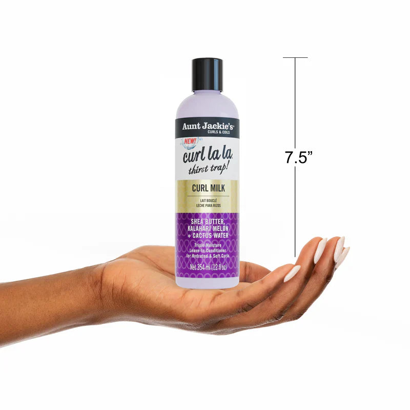 Aunt Jackie's Curls & coils Curl La La Thirst Trap Curl Milk 354ml/12oz