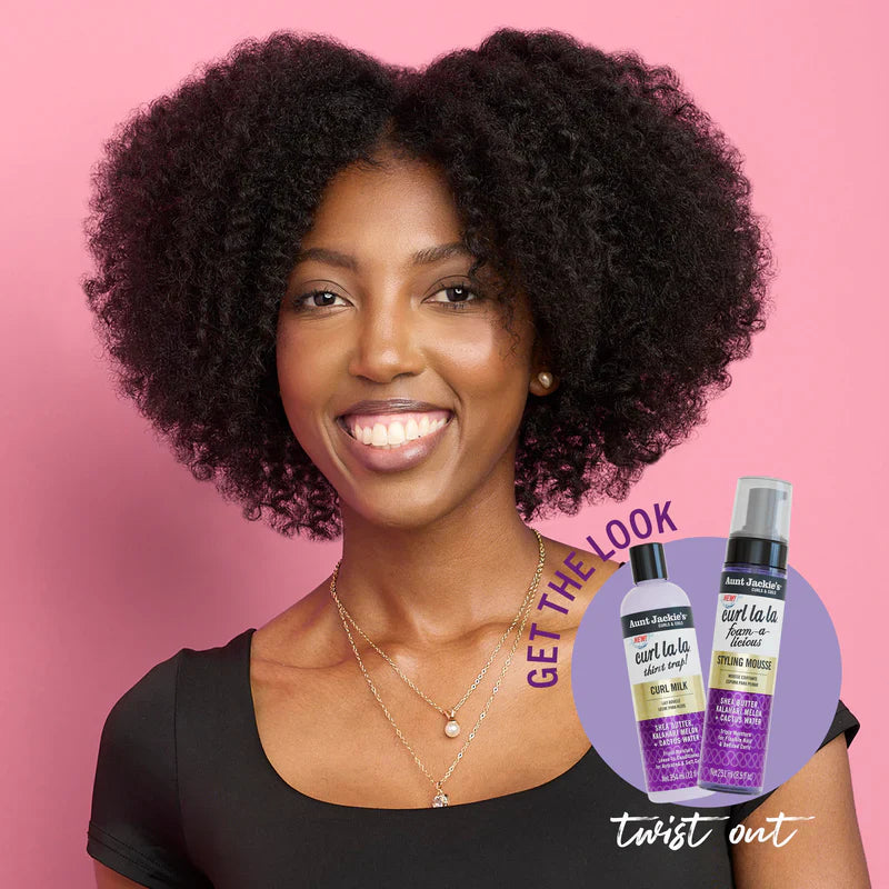 Aunt Jackie's Curls & coils Curl La La Foam-a-licious Styling Mousse 251ml/8.5oz