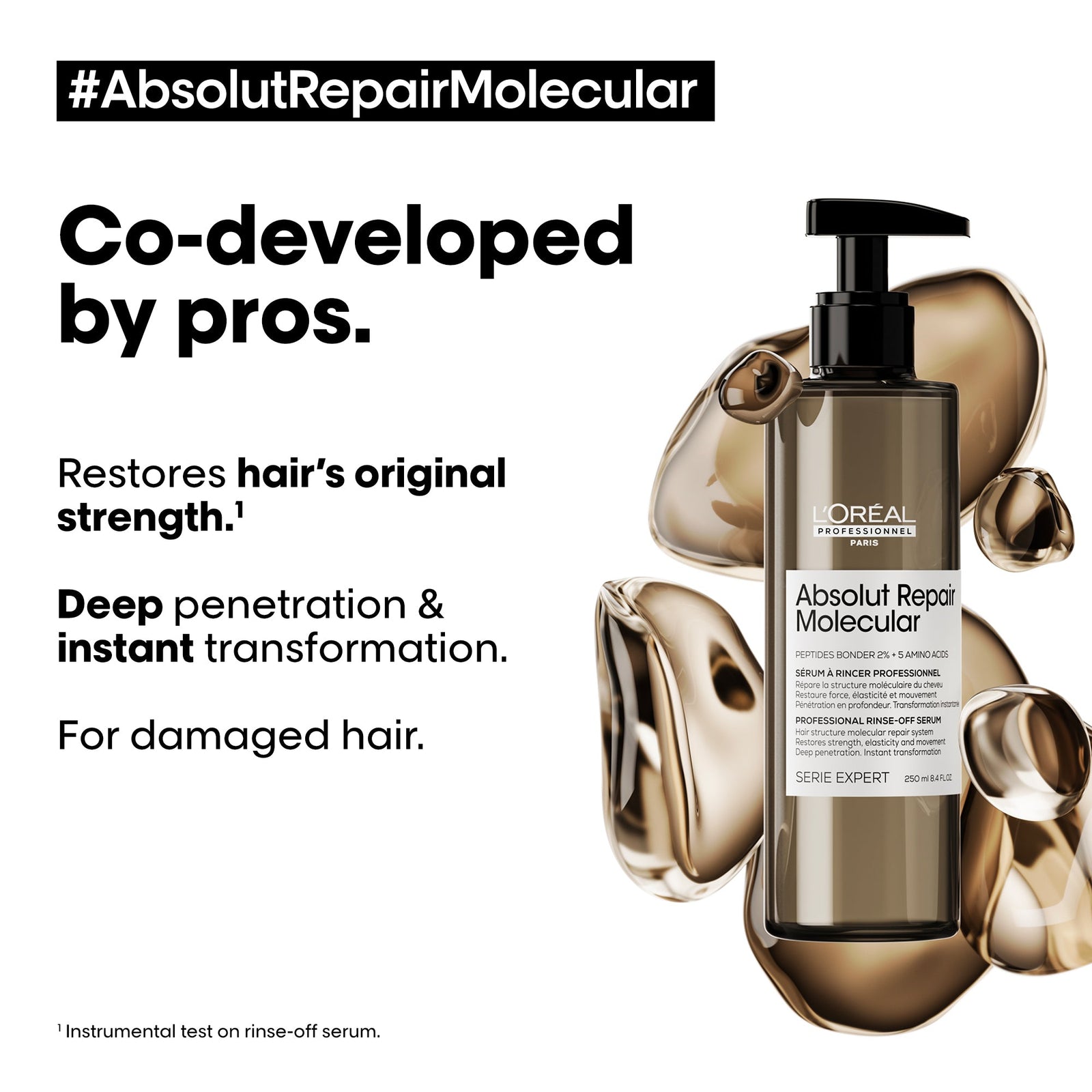 L’Oréal Professionnel Absolut Repair Molecular Rinse-Off Serum 250ml