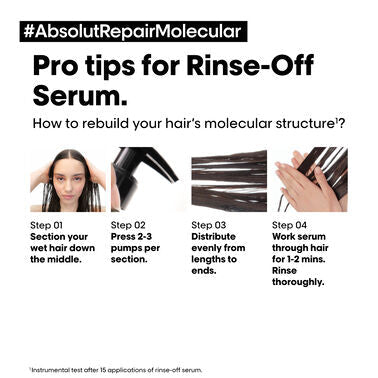 L’Oréal Professionnel Absolut Repair Molecular Rinse-Off Serum 250ml